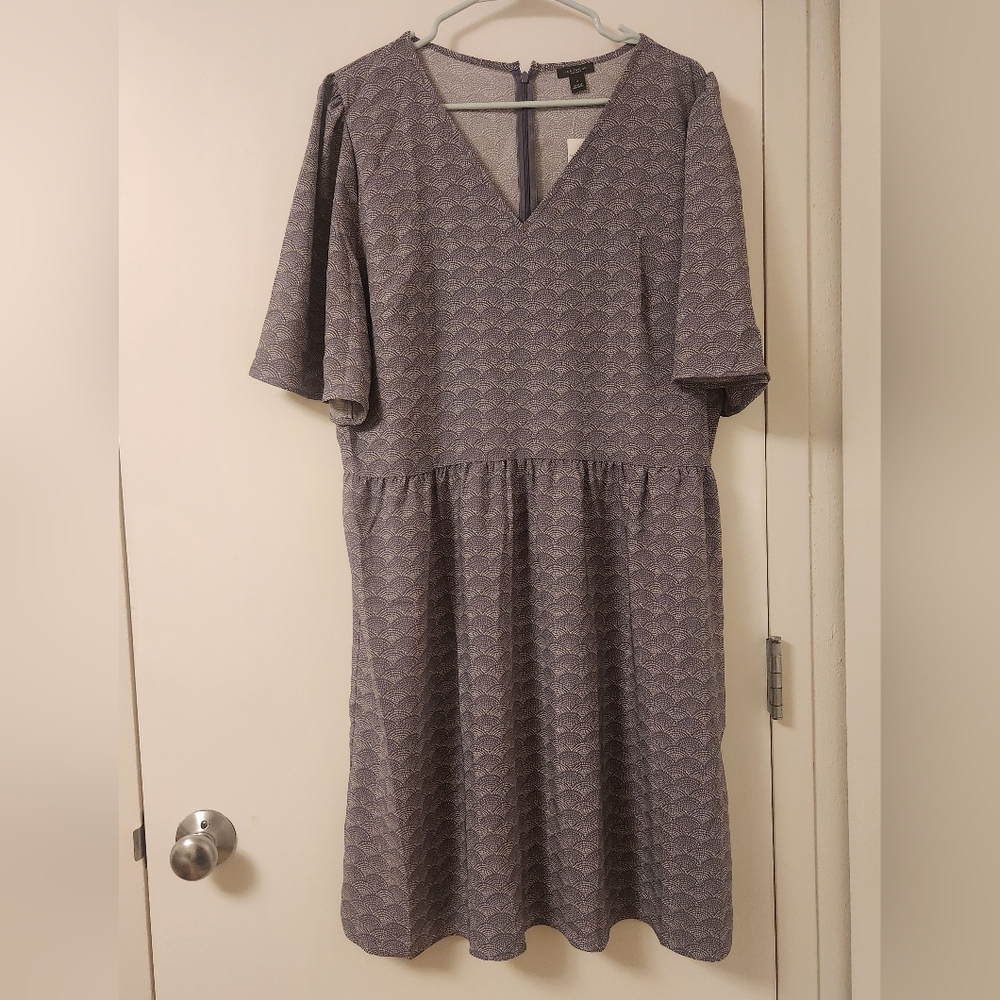 NWT Ann‎ Taylor Factory Purple Dress
